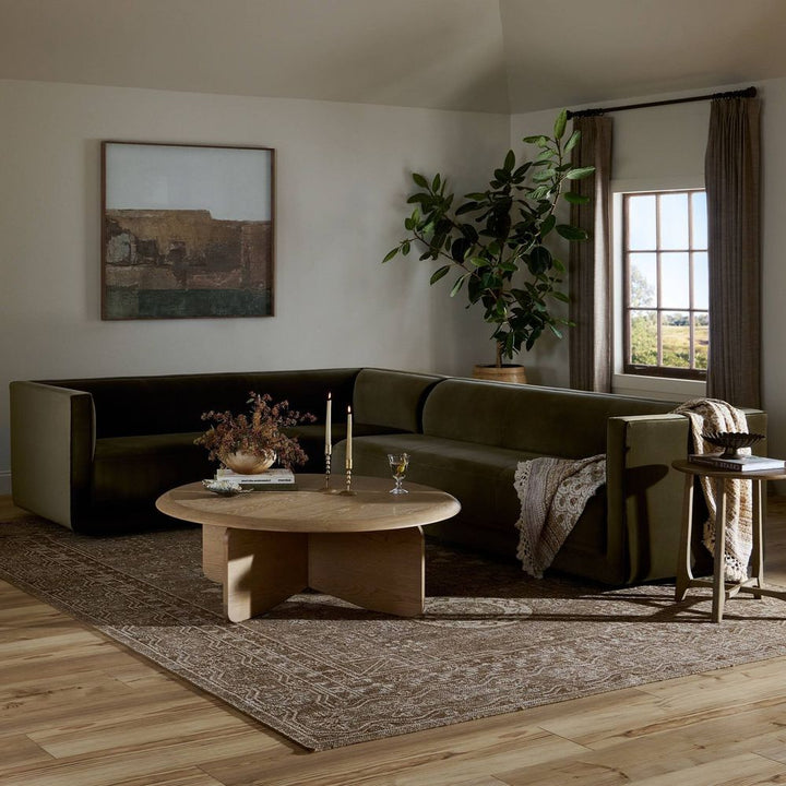 Sectionals Phillip 2-Piece Sectional - Surrey Olive