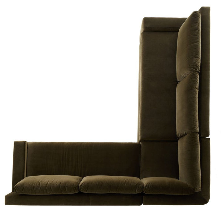 Yelena 3-Piece Sectional - Surrey Olive