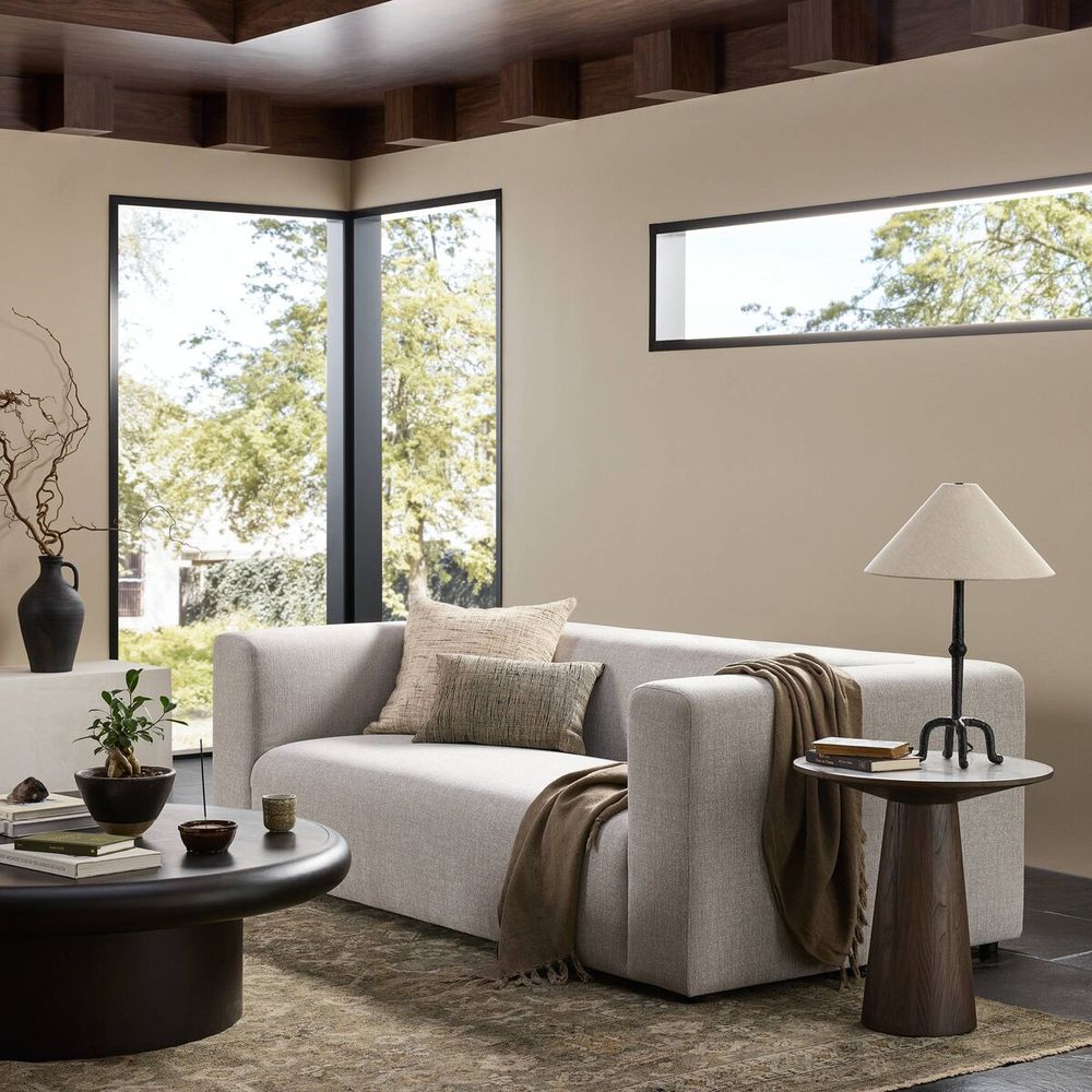 Lawndale Sofa-89"-Napa Sandstone