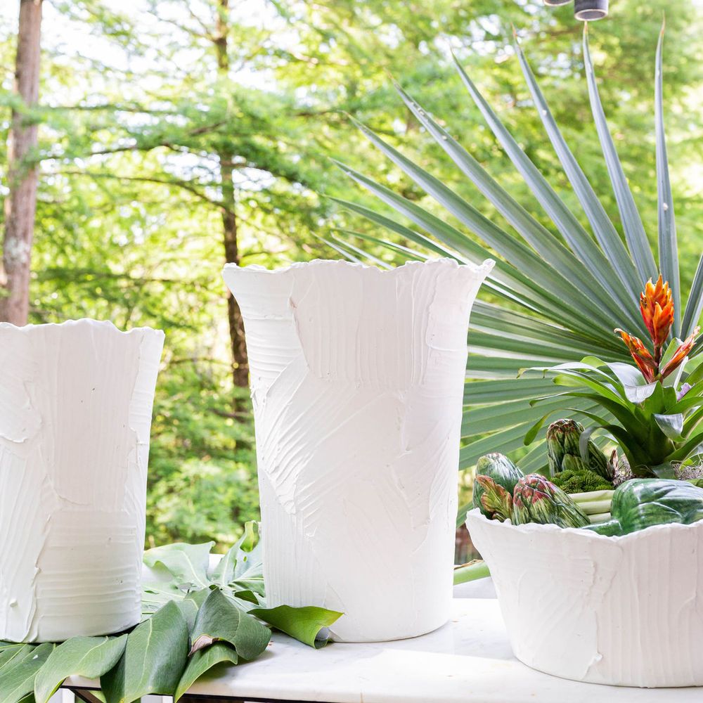 Bowls Textured Bowl, Matte White