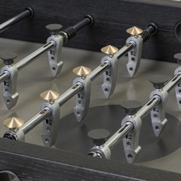 District Eight Foosball Table - Smoked Oak