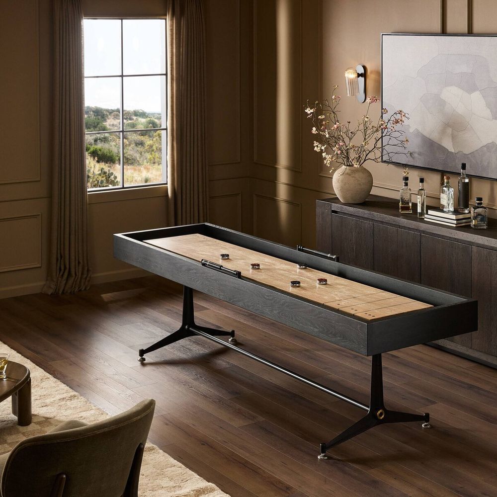 District Eight Small Shuffleboard Table