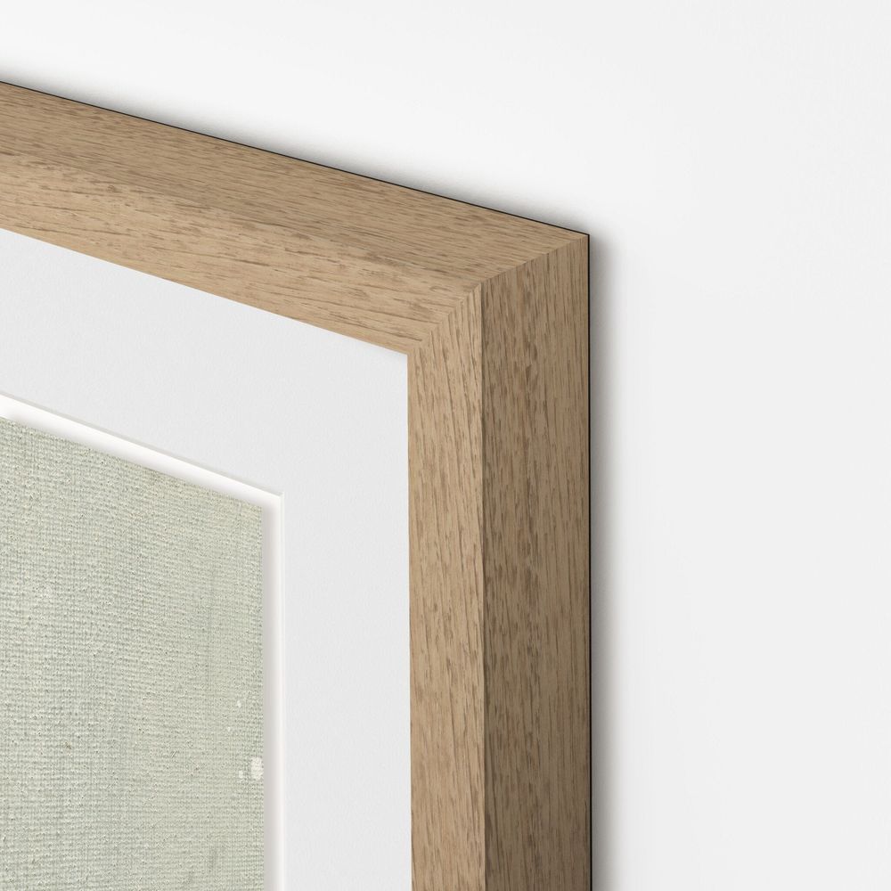 Wall Art Galactic Set Of 9 by Jade Dacay - White Oak Frame