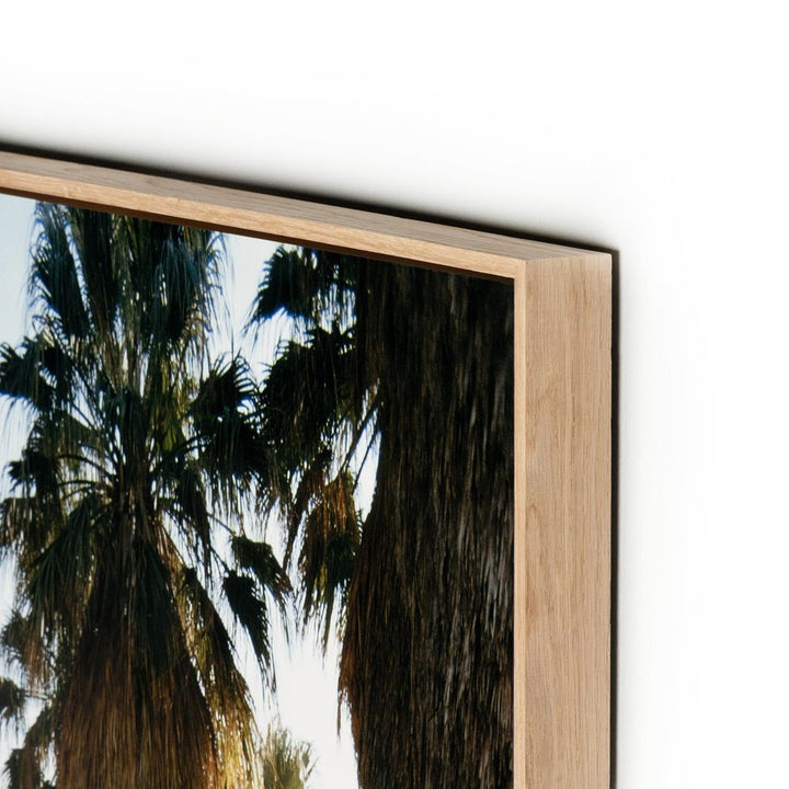 Wall Art Luminous Serenity Set by Multi-Artist - Rustic Walnut Frame