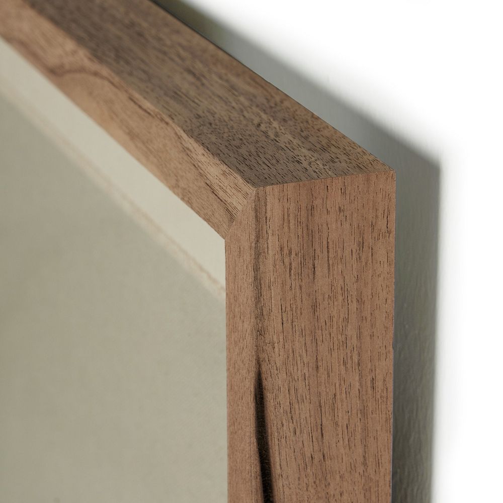 Luminous Serenity Set by Multi-Artist - Rustic Walnut Frame