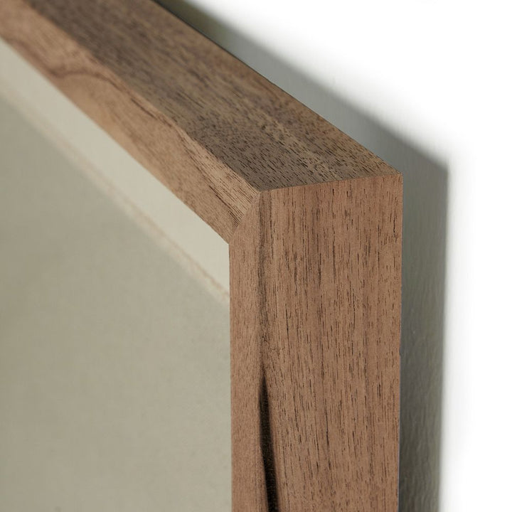 Luminous Serenity Set by Multi-Artist - Rustic Walnut Frame