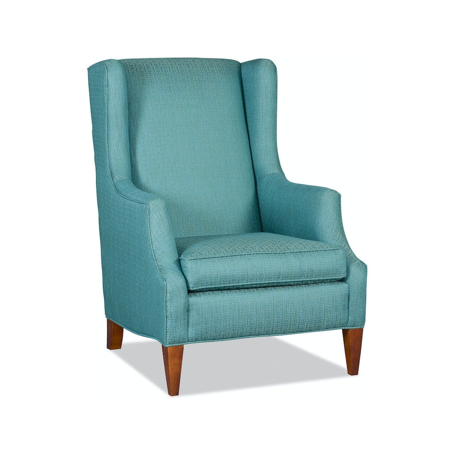 Tenison Wing Chair-Hooker Furniture Custom-HFC-2528-Dining Chairs-1-France and Son