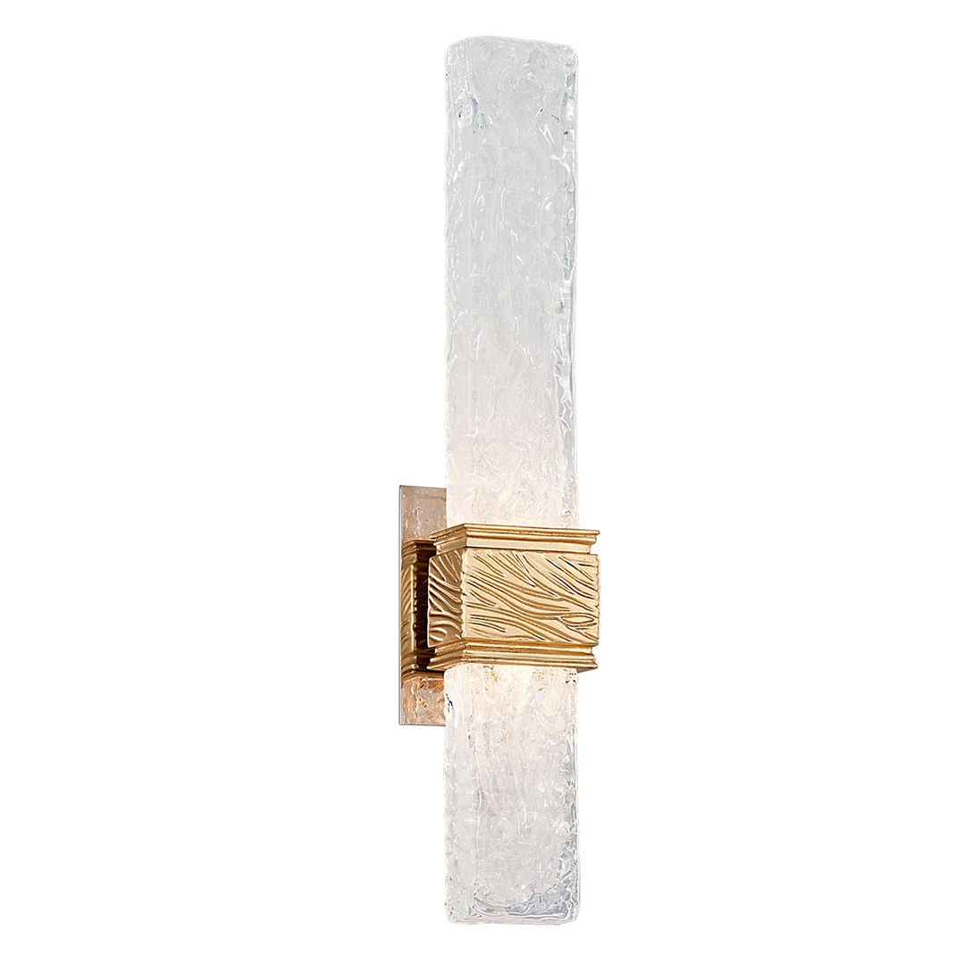 Freeze Wall Sconce - Gold Leaf 2 Lights