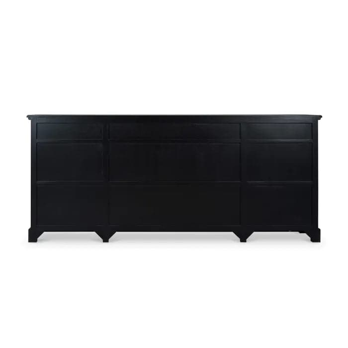 Hudson 4 Door Sideboard-Bramble-BRAM-25449BBA-Sideboards & Credenzas-4-France and Son