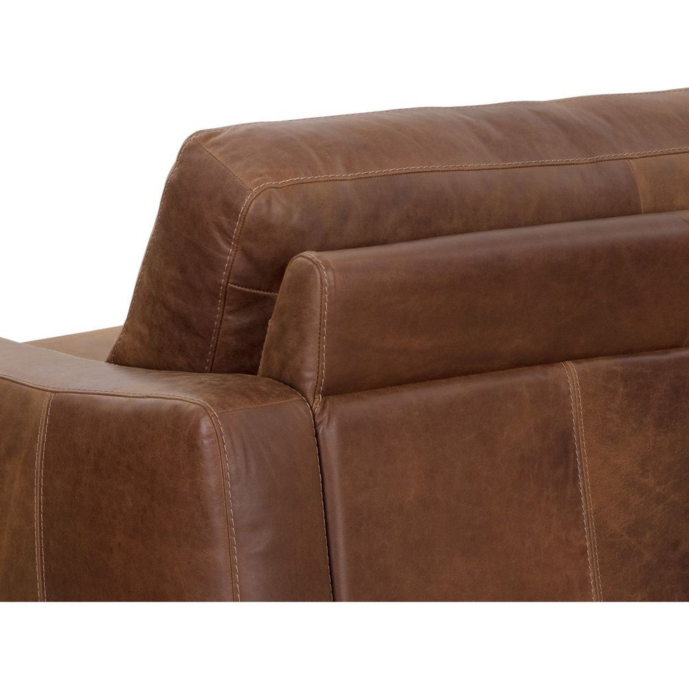 Rafael Sofa - Lucia Tobacco Leather