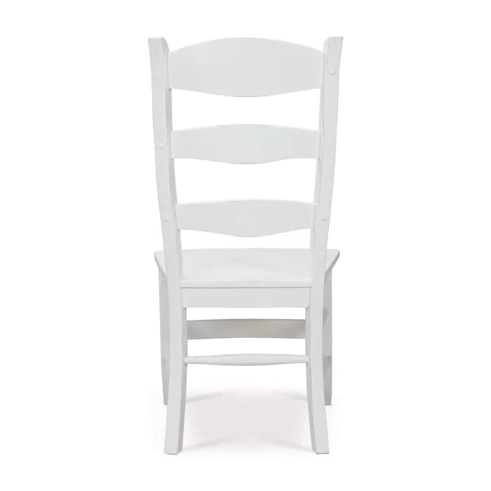 Peg & Dowel Ladder Back w/ Wood Seat-Bramble-BRAM-25652STW-Dining ChairsStraw Wash-10-France and Son