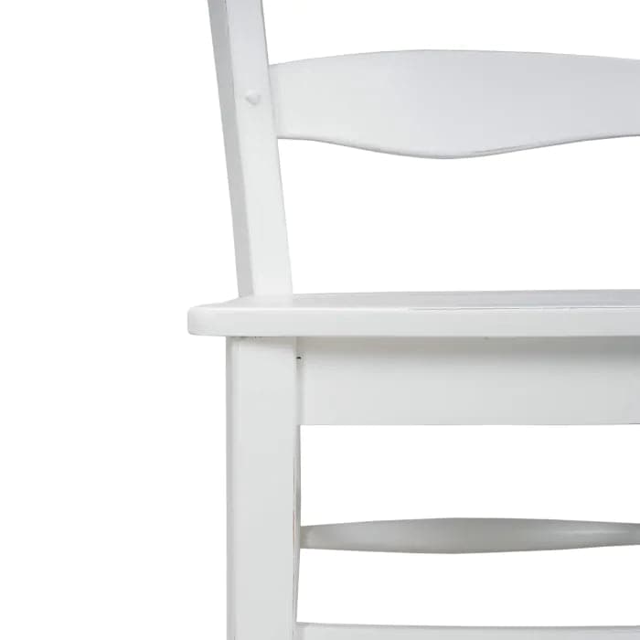 Peg & Dowel Ladder Back w/ Wood Seat-Bramble-BRAM-25652STW-Dining ChairsStraw Wash-12-France and Son