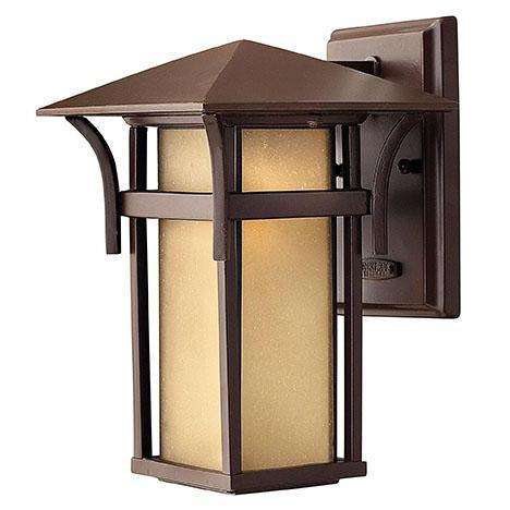 Outdoor Harbor - Small Wall Mount Lantern-Hinkley Lighting-HINKLEY-2570AR-LED-Outdoor Wall SconcesAnchor Bronze-LED-3-France and Son