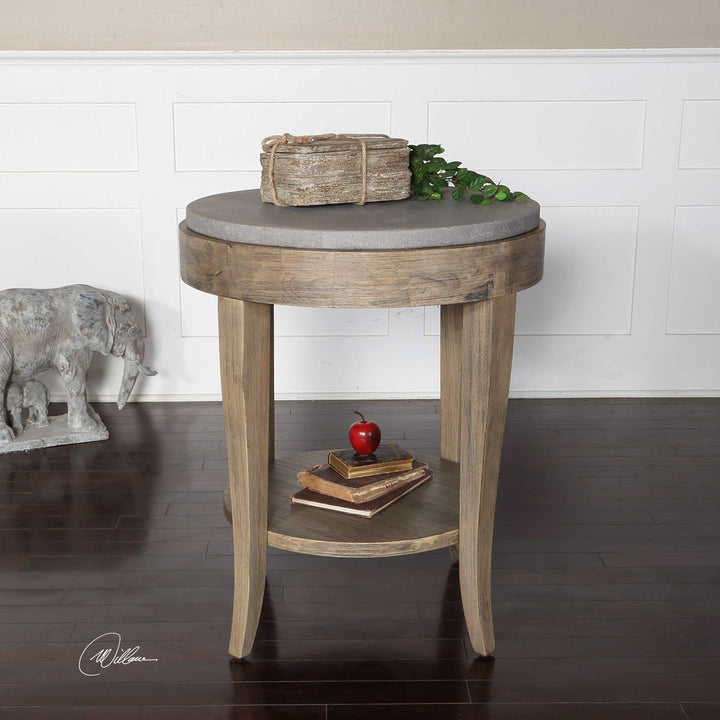 Deka Round Accent Table