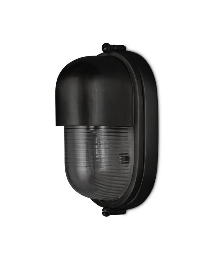 Outdoor Wall Sconces Maritime Black Outdoor Wall Sconce