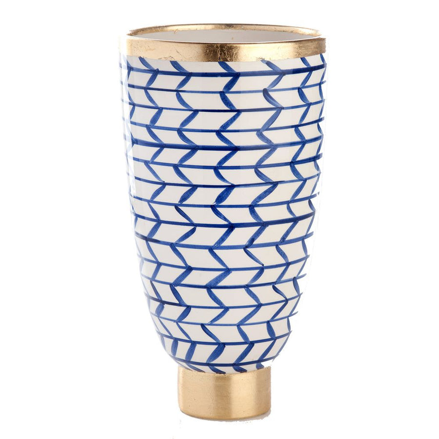 Vases Contempo Collection, Decorative Geometric Ceramic Vase