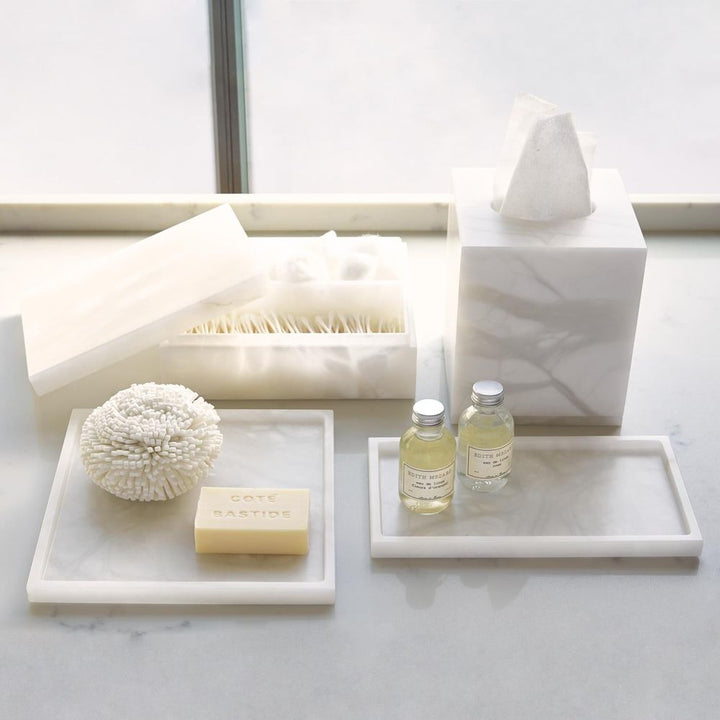 Alabaster Amenities Box