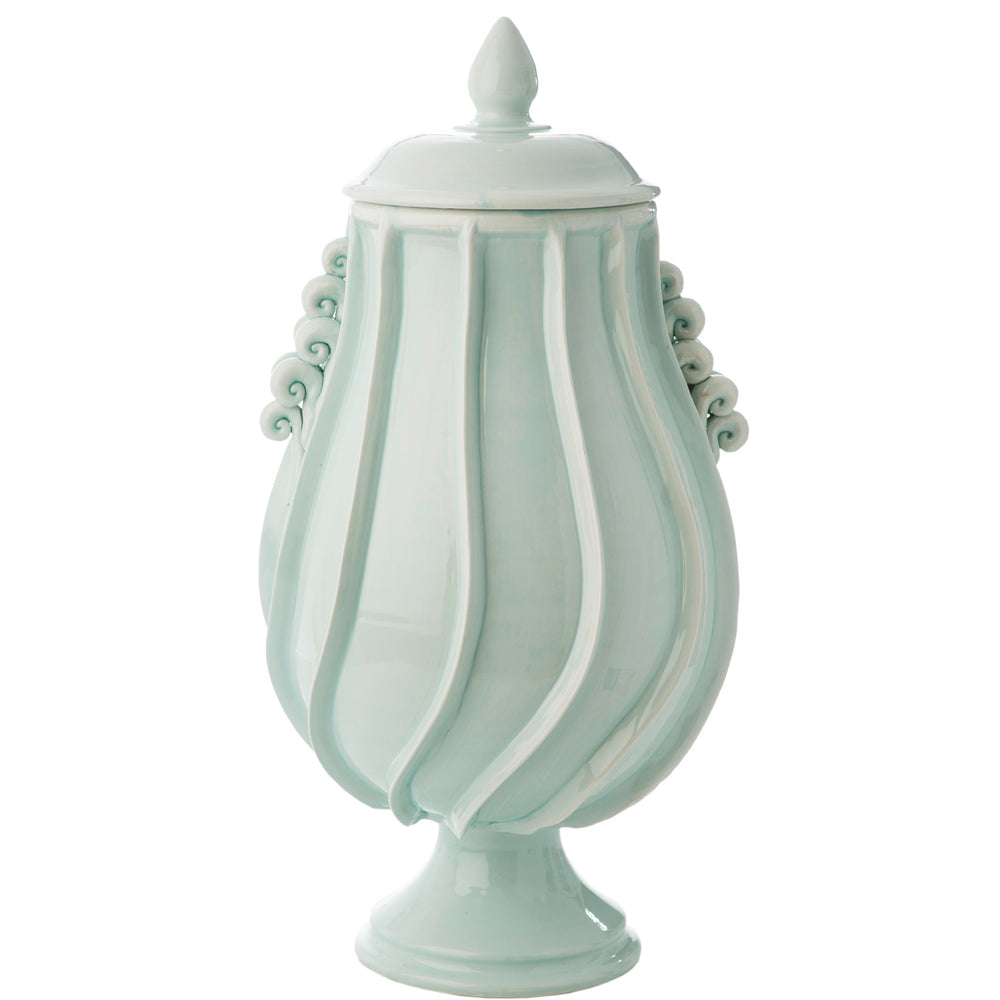 Santa Barbara Urn-ABIGAILS-ABIGAILS-260177-VasesNoonday Tide-2-France and Son