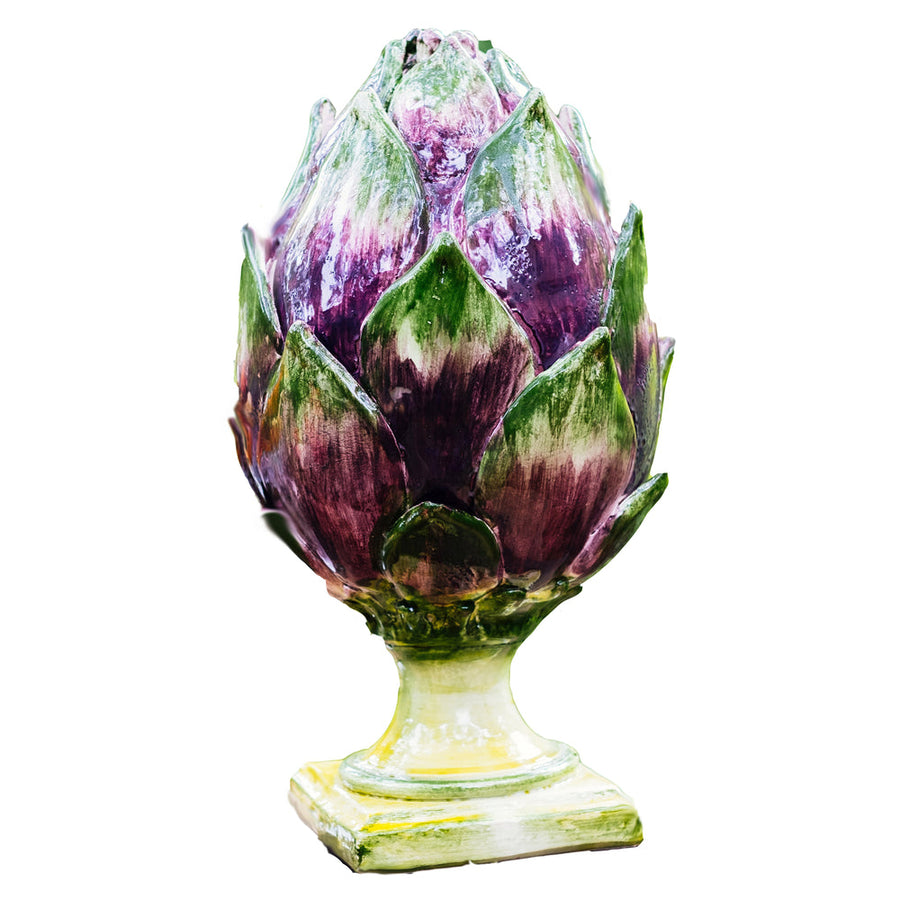 Gathered Garden Artichoke Finial-ABIGAILS-ABIGAILS-260180-Decorative Objects-1-France and Son