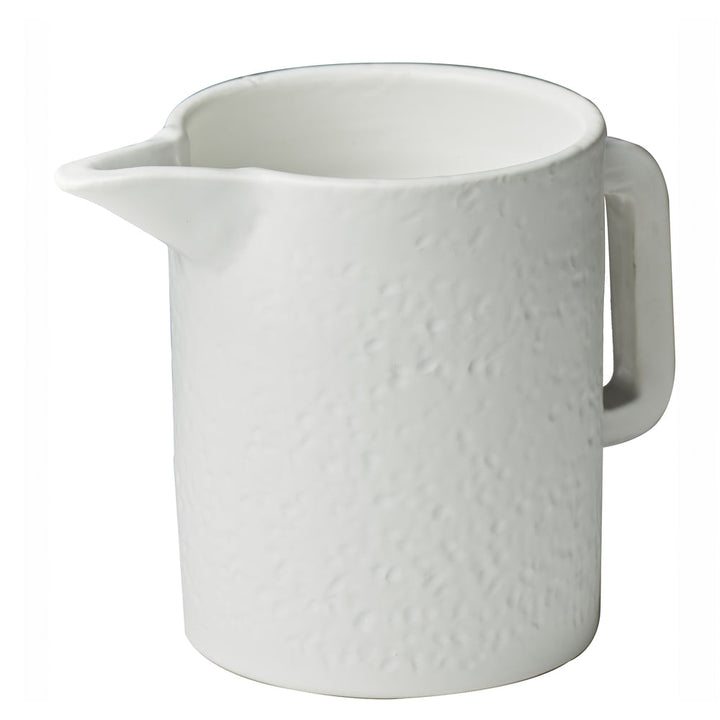 Domino Hammered Pitcher-ABIGAILS-ABIGAILS-260256-Decorative ObjectsWhite-1-France and Son