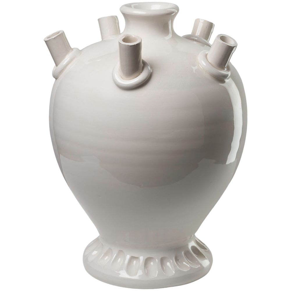 Indoor Planters Tall Tulipiere, White