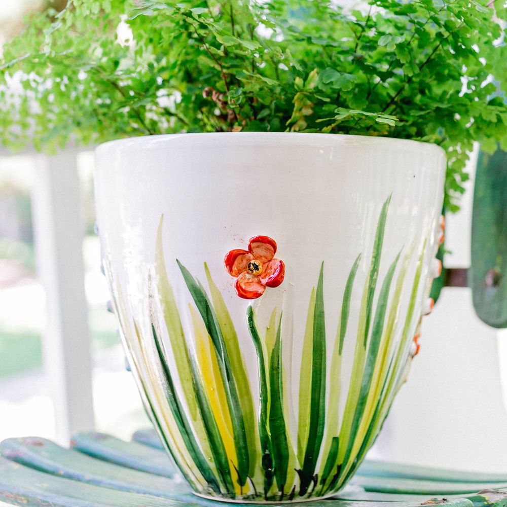 Indoor Planters Colorful Flower Cachepot