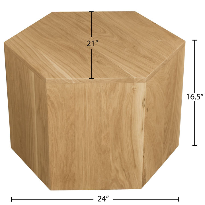 Eternal Oak Wood Coffee Table — Natural