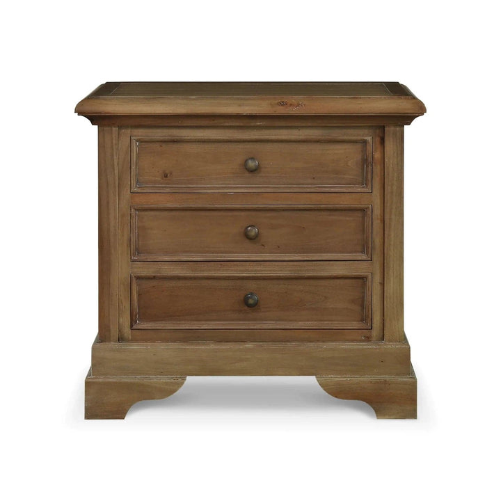 Huntley 3 Drawer Nightstand-Bramble-BRAM-26145STW-Nightstands-2-France and Son