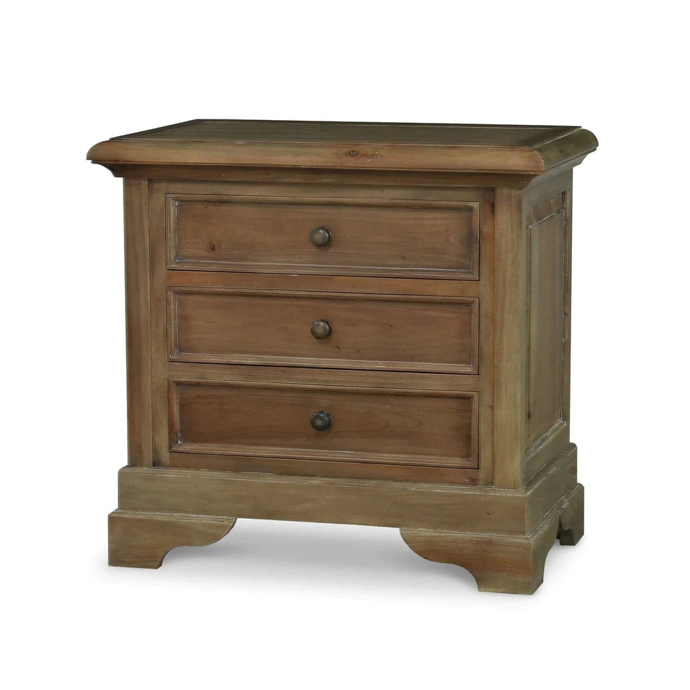 Huntley 3 Drawer Nightstand-Bramble-BRAM-26145STW-Nightstands-1-France and Son