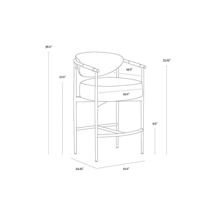 Heloise Counter Stool