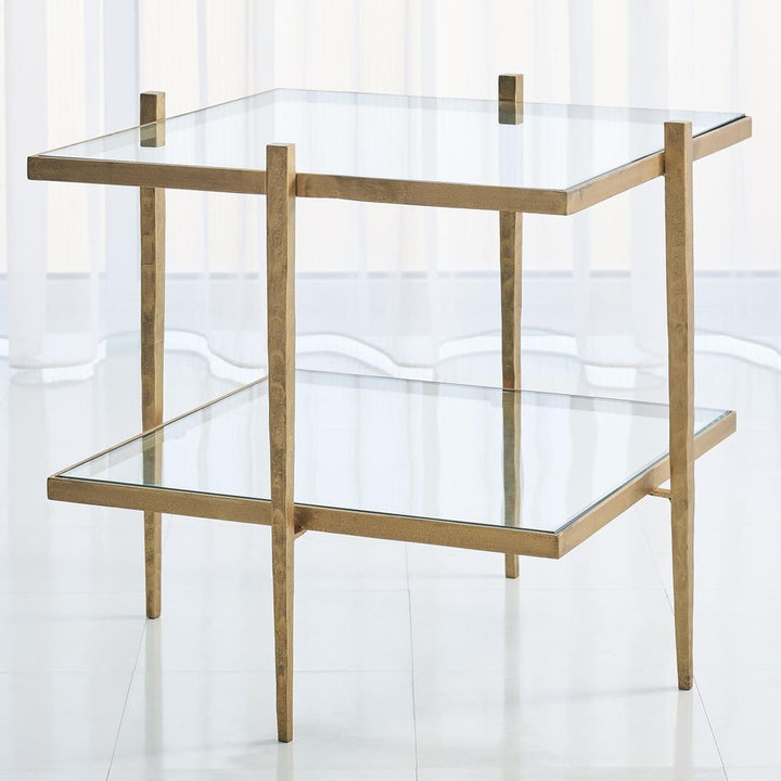 Side Tables Laforge End Table-Antique Gold