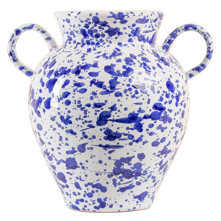 Jars Taverna Speckled Two Handled Jug, Cobalt/White
