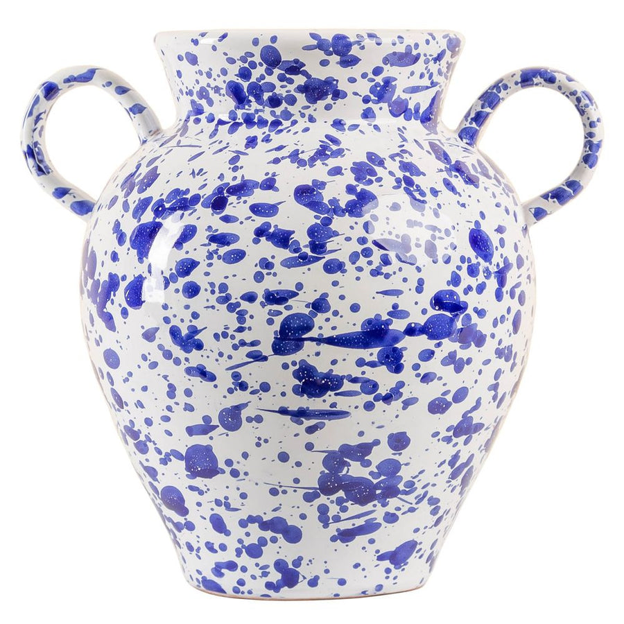 Jars Taverna Speckled Two Handled Jug, Cobalt/White