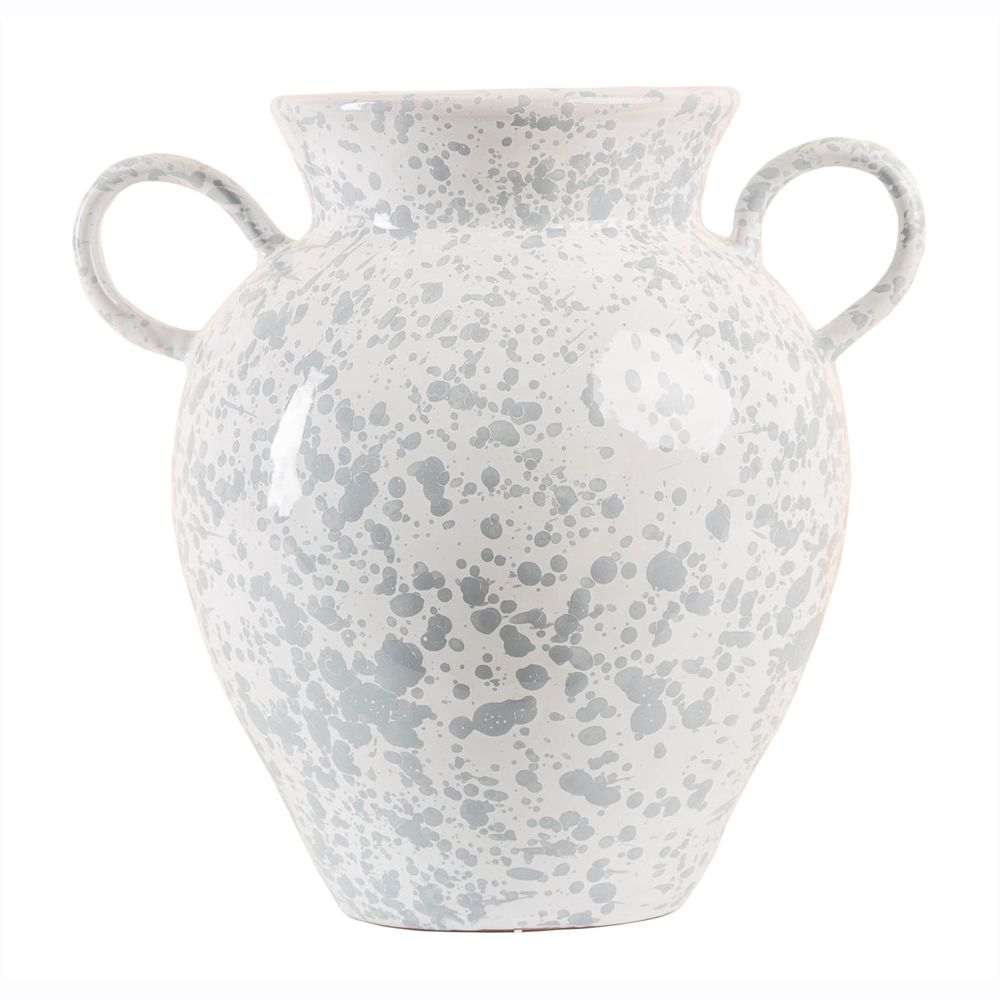 Jars Taverna Speckled Two Handled Jug, Gray/White