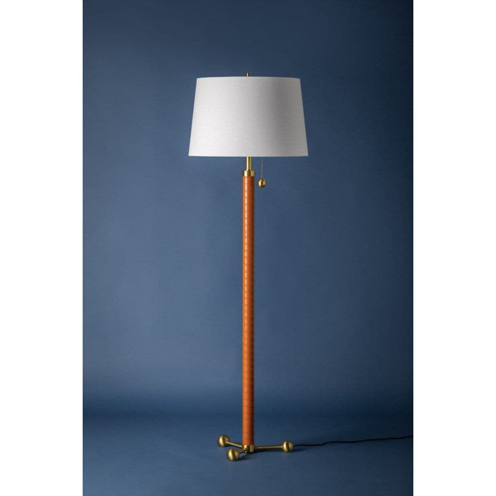 Noho Floor Lamp-Hudson Valley-HVL-L6170-AGB-Floor Lamps-3-France and Son