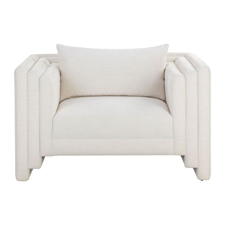 Lounge Chairs Kira Armchair - Heather Ivory Tweed