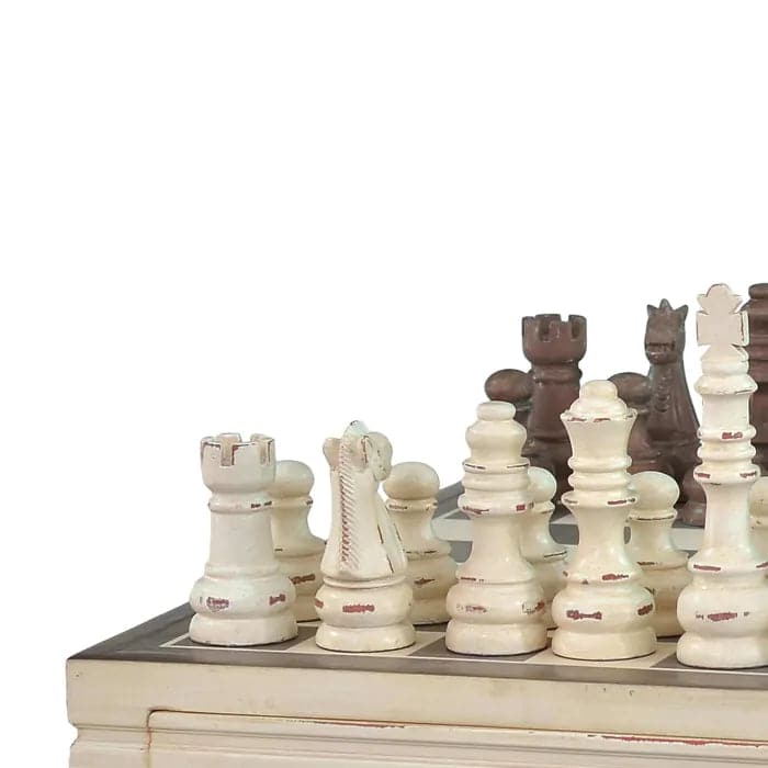 Anna Chess Set-Bramble-BRAM-26916WHDBHD--GamesBlack & White-6-France and Son