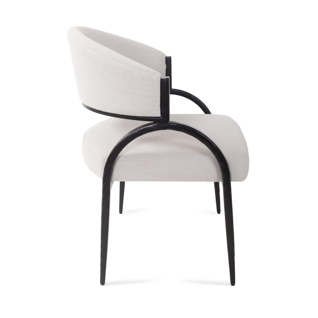 The Dewitt Upholstered Side Chair-The Howard Elliott Collection-HOWARD-27038-Lounge Chairs-4-France and Son