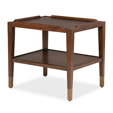 Crenellated End Table - image 2
