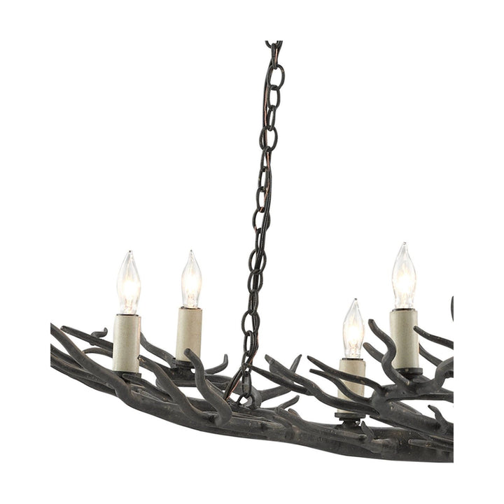 Rainforest Small Bronze Chandelier