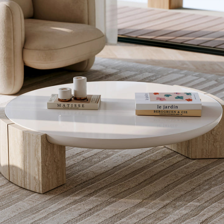 Overlap Round Cocktail Table - image 5