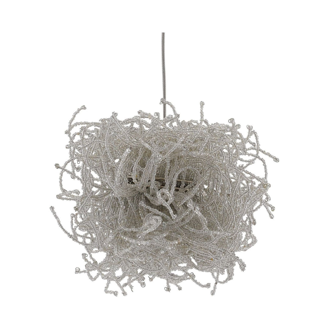 Birds Nest 3-Light Round Multi-Drop Pendant