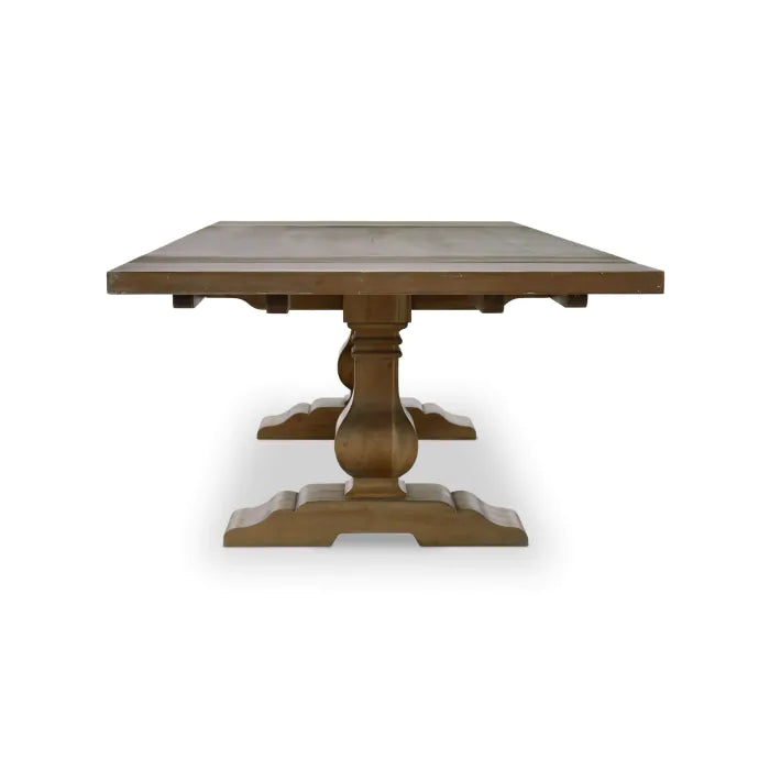 Trestle Extension Table 96'' extends to 120''-Bramble-BRAM-27486STW-Dining Tables-2-France and Son