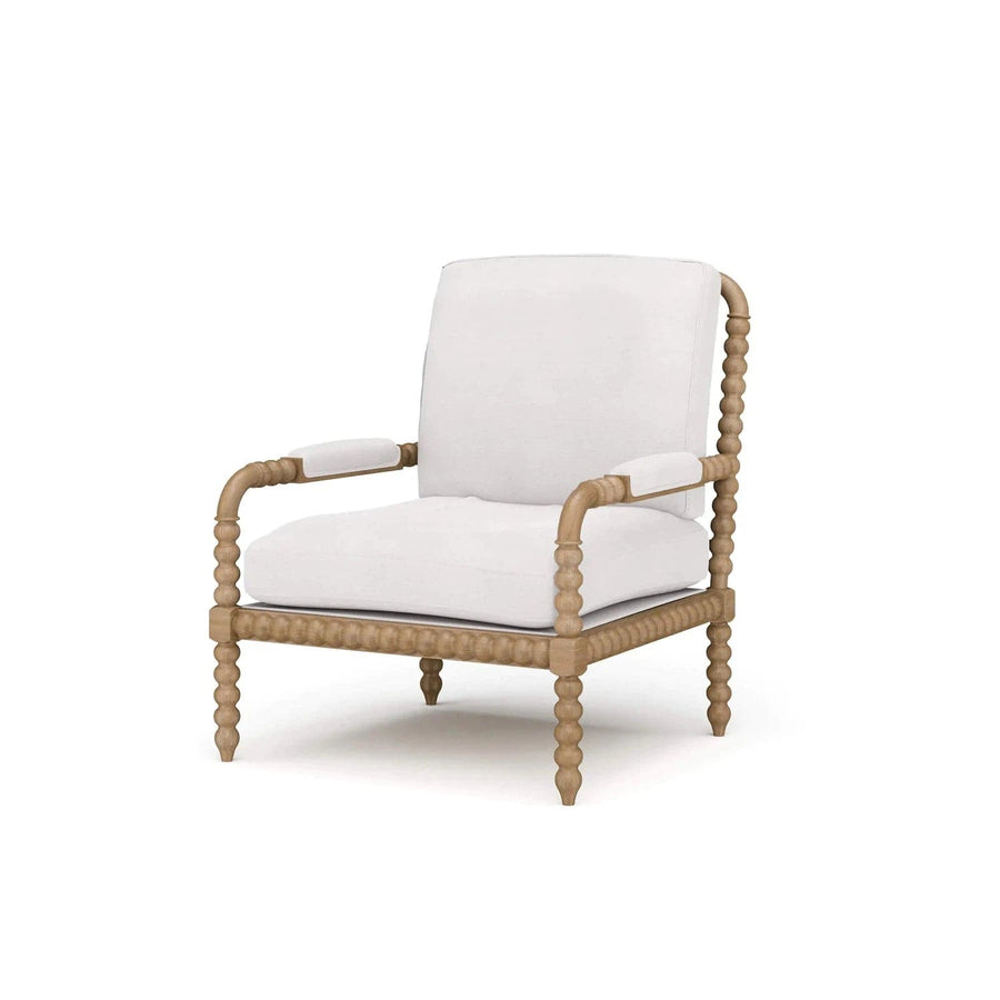 Cholet Arm Chair-Bramble-BRAM-27622STWSF204--Lounge ChairsStraw Wash/Arctic-1-France and Son