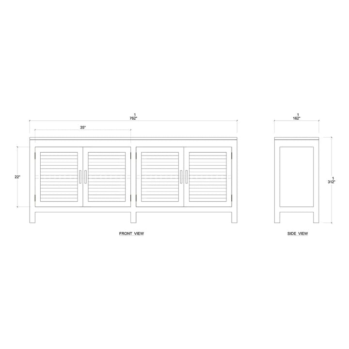 Tioman Console-Bramble-BRAM-27642STW-Console Tables-4-France and Son