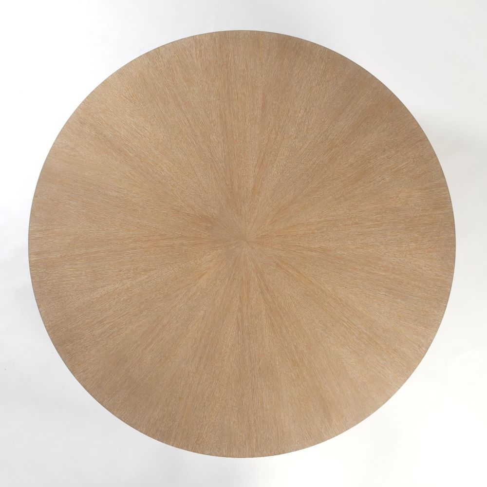 Table Tops Flute Table Top-Round-Cerused Oak-60