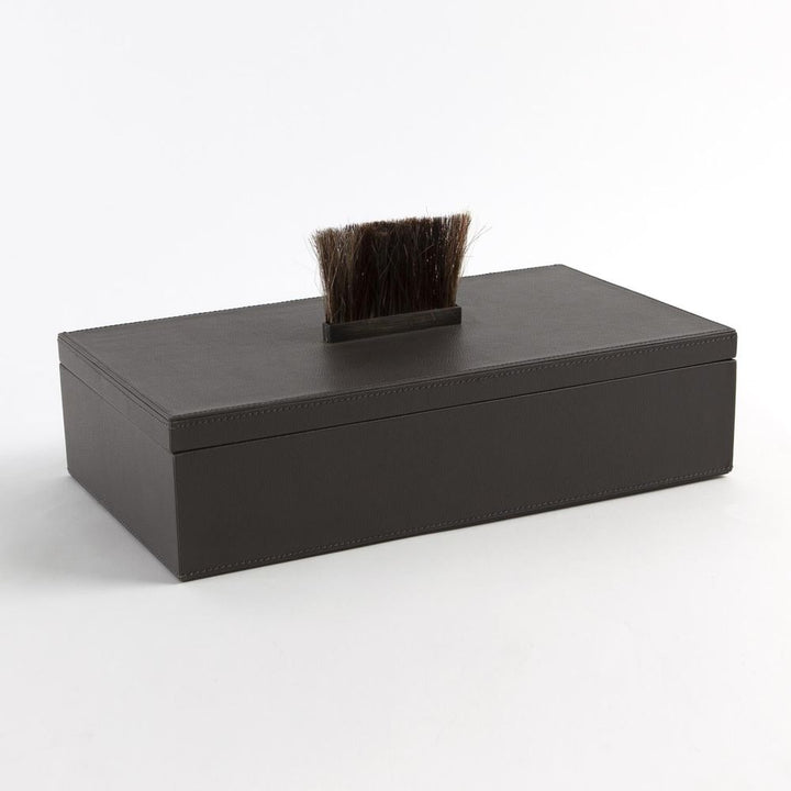 Boxes Harrington Box-Graphite Leather