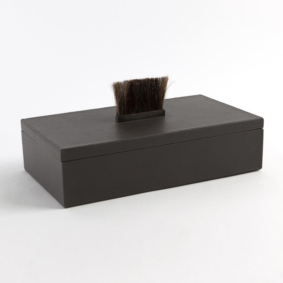 Boxes Harrington Box-Graphite Leather