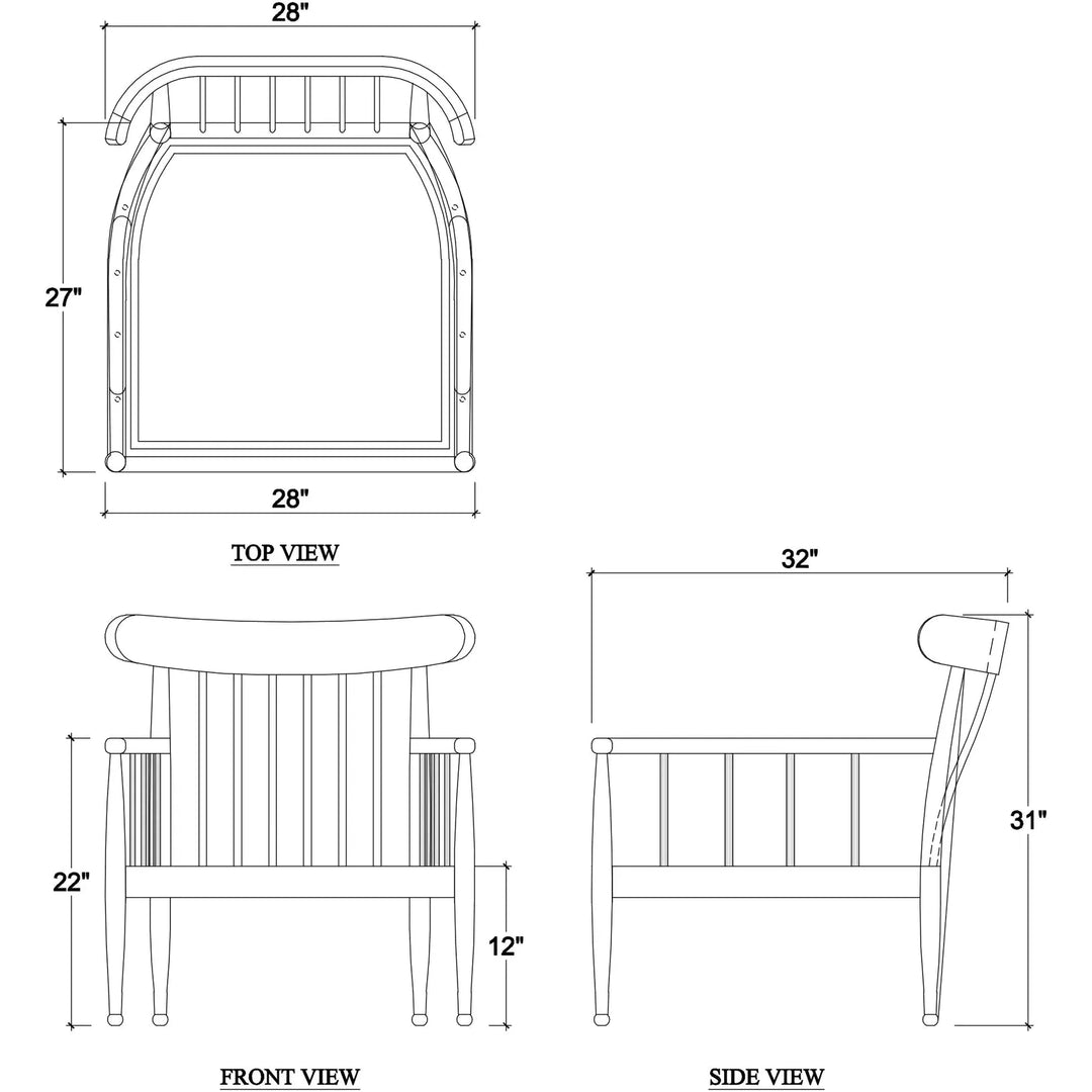 Versai Occasional Chair-Bramble-BRAM-27907STWFBNL--Lounge Chairs-5-France and Son