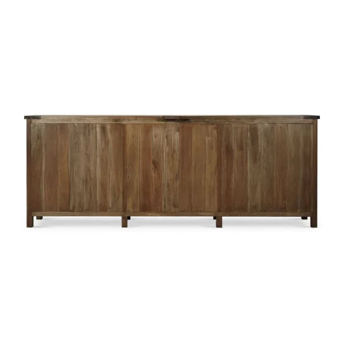 Madrone 6 Door Sideboard-Bramble-BRAM-27922STW-WHD-Sideboards & Credenzas-4-France and Son